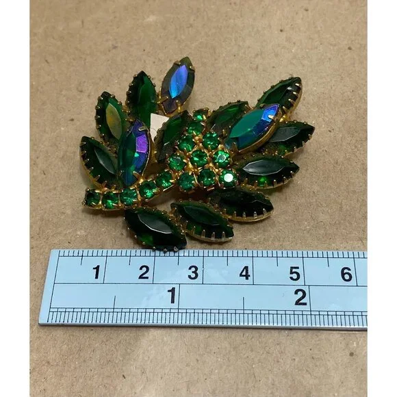 DeLizza & Elster “Juliana” torch brooch
